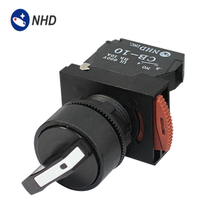 Interruptor selector de 2 posiciones, 1A, negro, 2 posiciones - Product Image 1