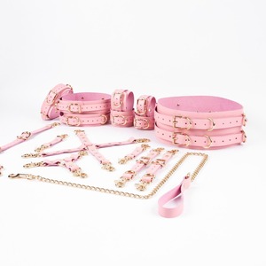 Ensemble de 16 Pièces de Contraintes en Cuir Véritable Robustes, Kit de Bondage en Gros, Produits Sexuels Fétichistes de Qualité Supérieure RTTS-0008 - Product Image 5