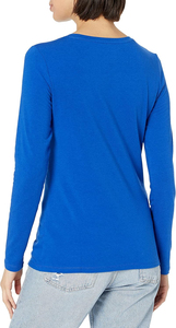 Ropa de Mujer de Alta Calidad al por Mayor, Camisetas de Mujer de Manga Larga, Camisetas de Moda con Cuello Redondo, Camisetas de Mujer de Manga Larga - Product Image 5