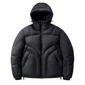 Breathable OEM Wholesale Custom Navy Blue Men's Lightweight Quilted Puffer <b>Jacket</b> Winter Windproof Quick Dry - Product Image 1