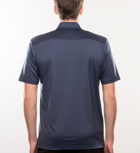 Men's Short Sleeve Knitted Cotton Polo Shirt Solid Color Casual Breathable Regular Fit <b>White</b> - Product Image 3