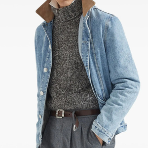 Wholesale 2026 New Arrival High Quality <b>Men's</b> <b>Jackets</b> <b>man</b> <b>Jackets</b> <b>jacket</b> For <b>Man</b> Stylish Custom New Designs <b>Men's</b> Denim <b>Jacket</b> - Product Image 2