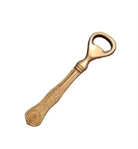 Abridor de Botellas Metálico Dorado, Herramienta de Acceso Rápido para Fiestas, Reuniones, Eventos, Celebraciones Sociales, Momentos Divertidos - Product Image 1