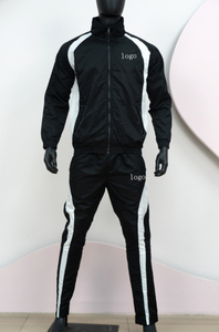 Custom Summer Nylon Polyester Shell Tracksuit Two Piece Jogging Heat Suit <b>Track</b> Windbreaker <b>Jacket</b> Sets <b>For</b> <b>Men</b> Sweat Suit - Product Image 5
