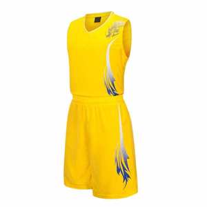 Conjunto Deportivo Ligero de Alta Calidad en Color Sólido, Camiseta sin Mangas y Pantalones Cortos, Uniforme de Baloncesto para Equipos, Tallas Grandes - Product Image 3