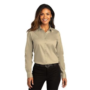 Camicia a Maniche Lunghe SuperPro React in Twill per Donna LW808, Eleganti Bluse e Camicie Femminili - Product Image 5