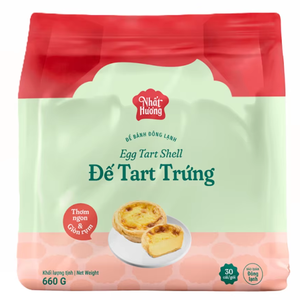 Proveedor Fabricante Envío Rápido Calidad Premium Tarta OEM/ODM HALAL Tarta de Huevo Portuguesa Congelada Sin Hornear 660G Postres - Product Image 1