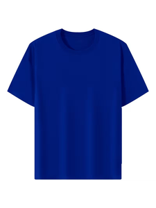 T-shirts d'été décontractés pour hommes fabriqués en usine – Tissu doux, respirant, couleur unie, coupe ajustée, respectueux de la peau - Product Image 6