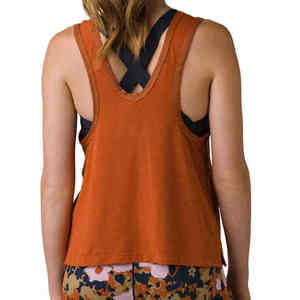 Vêtements de sport durables à prix d'usine en gros, séchage rapide, style vintage, sans manches, couleur unie, respectueux de l'environnement - Product Image 5