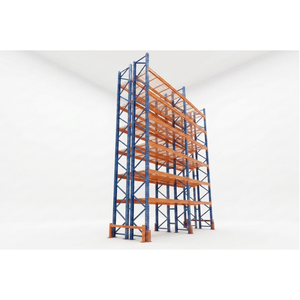 <b>Heavy</b> <b>Duty</b> Highrisse Selective <b>Rack</b> Q235 Steel High Rise Assembled Powder Coating Blue/Orange - Product Image 5