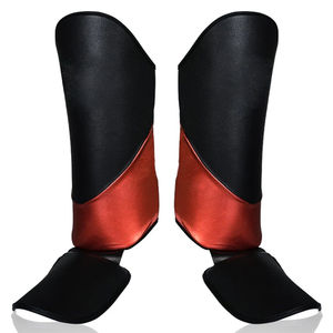 Espinilleras de Cuero Hechas a Medida a Precio de Fábrica, Nuevo Diseño en Oferta, Espinilleras de Artes Marciales con Almohadilla Personalizada, Duraderas - Product Image 2