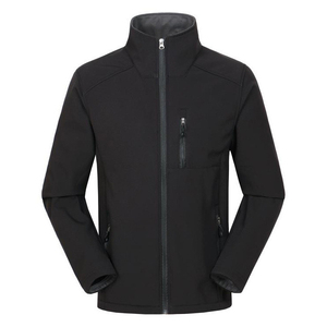 Achetez la veste softshell d'hiver pour homme la plus vendue pour les sports de plein air, col montant, respirante, chauffante, toutes tailles disponibles 2025 - Product Image 2