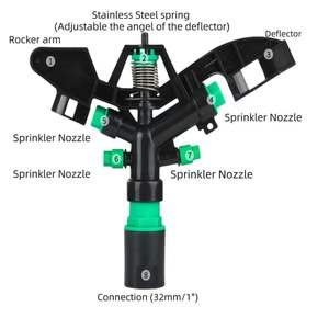 Système d'irrigation par aspersion à fort impact pour l'agriculture et le jardin - Série d'asperseurs - Product Image 6