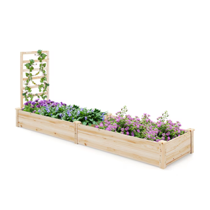 Bac à plantes surélevé en bois pour jardin, potager extérieur, vente en gros, du Vietnam - Product Image 2