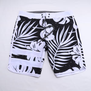 Trajes de Baño para Hombre con Estampado Tropical, Secado Rápido, Ligeros, Shorts de Playa con Cordón Ajustable en la Cintura - Product Image 4