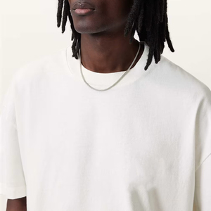 T-shirt pour homme au design élégant, vêtements de rue d'été, t-shirt uni de haute qualité, logo personnalisé, taille plus, couleur unie, t-shirt pour homme - Product Image 4