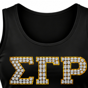Camiseta Corta Transpirable Personalizada de la Hermandad Griega Sigma Gamma Rho para Mujer, Ropa Casual de Verano, Moda Urbana, Venta al Por Mayor - Product Image 3