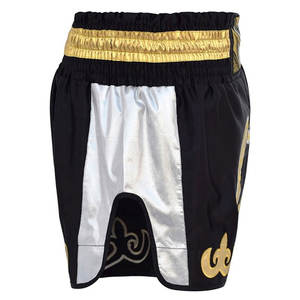 Shorts de Kick Boxing, Muay Thai y MMA con Diseño Personalizado, Impresión por Sublimación y Técnica de Lavado, para Entrenamiento de Combate, Shorts de Boxeo OEM - Product Image 3
