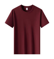 T-shirt publicitaire personnalisé en coton pur 200g, broderie logo OEM, prix usine Chine Bangladesh, manches courtes, vêtements de travail