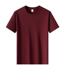 T-shirt publicitaire personnalisé en coton pur 200g, broderie logo OEM, prix usine Chine Bangladesh, manches courtes, vêtements de travail - Product Image 4