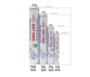 Premium Quality Aluminum <b>Glue</b> Tube 16-32mm Diameter Flat Shape Custom Logo Modern Collapsible Eco-Friendly Metal Packaging - Product Image 4