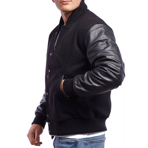 Veste d'hiver en cuir véritable de qualité supérieure Doublure douce et confortable Parfaite pour les tenues décontractées et les looks tendance au quotidien - Product Image 5