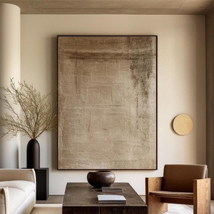 <span class=keywords><strong>Peinture</strong></span> à l'huile Wabi Sabi toile photos pour la décoration intérieure hôtel œuvre moderne mur Art à la main abstrait personnalisé - Product Image 4