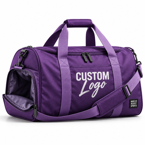 Fitness Duffel Custom Carryall with Dual Handles Zip Closure and Shoulder <b>Strap</b> Organized Gym Trip <b>Luggage</b> Bag for Daily Use Bag - Product Image 2