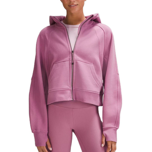 เสื้อฮู้ดผู้หญิงลดราคา ผ้าฝ้าย 70% โพลีเอสเตอร์ 30% ทรงโอเวอร์ไซส์ สกรีนลายตามสั่ง รับผลิตแบบ OEM/ODM - Product Image 1