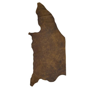 Genuine Light Brown Pull Up Cowhide Leather Hide Full Grain Supply for Rustic Handbags Wallets Purses Shoes Leatherwork - Product Image 5