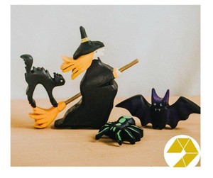 Jouets éducatifs en bois pour enfants, voitures et animaux en bois pour bébés de 1 à 3 ans et de 5 à 7 ans, préscolaire et enseignement précoce - Product Image 2