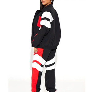 Survêtement coupe-vent léger et à séchage rapide pour femme, 100 % polyester, OEM, pour sports d'hiver et tenue décontractée - Taille XL - Product Image 3