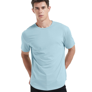 Camisetas de hombre de estilo casual, corte ajustado, en oferta para la temporada de verano, estilo básico, mezcla de algodón, para uso diario. - Product Image 5