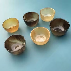 Cuencos Desechables Ecológicos de Cuerno, Calidad Premium, Hechos a Mano, Lujosos, Clásicos, para Hotel y Hogar, Aptos para Lavavajillas, Nueva Llegada - Product Image 3