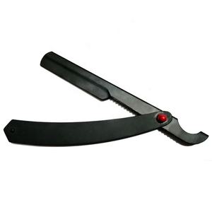 RSI Professional Quality Stainless Steel Turkish Design Black Color Multiple Color Options Custom Logo Folding Barber Razor - Product Image 1