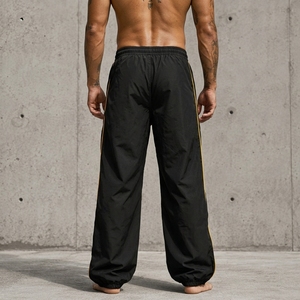 Men Windbreaker <b>Track</b> <b>Pant</b> High Performance Athletic <b>Pants</b> With Elastic Waist Quick Dry Fabric And Comfortable Fit Wholesale - Product Image 2