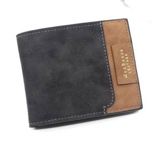Excellent Quality Customizable Men's Travel <b>Wallet</b> <b>RFID</b> Protection Nylon Cover Letter Pattern PU Leather Indian Style Wholesale - Product Image 3