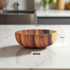 Tazón de madera para servir, envío LCL, precio FOB, precio CIF, precio EXW - Product Image 4