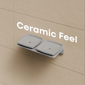 Porte-savon double moderne grand format carré, adhésif mural, en acier inoxydable antirouille, double support à savon pour salle de bain principale - Product Image 3