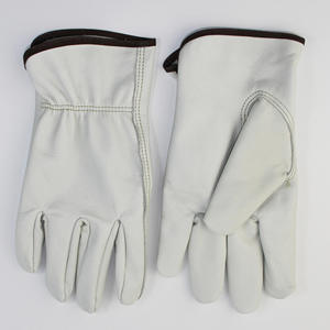 Guantes de Cuero Profesionales para Conducir y Montar a Caballo, con Control de Impacto y Agarre Seguro, para Hombres y Mujeres Adultos, Servicio OEM ODM, Logotipo Personalizado - Product Image 2