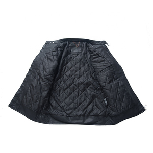 Veste en cuir pour homme, prix réduit, fabricant pakistanais, vente en gros, design de qualité supérieure, veste en cuir de motard pour homme. - Product Image 3