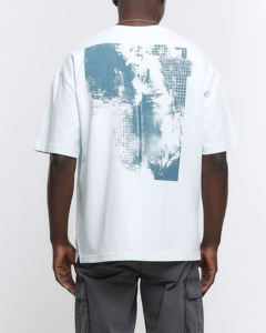 เสื้อยืดคอตตอน 100% หนัก 230 กรัม สำหรับผู้ชาย ทรงโอเวอร์ไซส์ หนา ไหล่ตก พิมพ์ลายสกรีน - Product Image 4