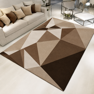 Alfombra Geométrica Clásica Hecha a Mano |   Antideslizante |   Ecológico |   Beige (Tonalidades Naranja/Gris) |   3500 GSM |   Ejercicio de Oración con Algodón - Product Image 2
