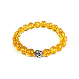 High Quality Citrine Beads Buddha Bracelet Romantic Gift Fashion Charm Jewelry <b>for</b> <b>Men</b> Women Energy Meditation - Product Image 4