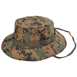 Chapeau Bob Camouflage Unisexe Style Décontracté Extérieur Toile Polyester Printemps Été Circonférence de Tête 58-60CM - Product Image 5