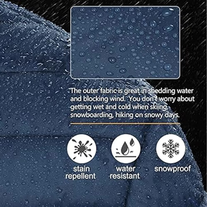 Customized High Street Men's Winter Jacket Lightweight Puffer with Windproof Hooded Collar Quality Outdoor Coat - Product Image 5