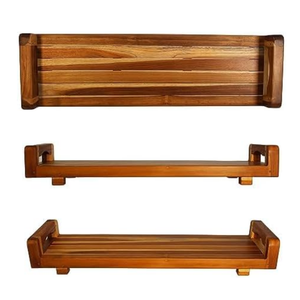 Premium Acacia Wooden <b>Bath</b> <b>Tray</b> for Tub with LiftAid Handles Handmade Wooden <b>Tray</b> for Ottoman Coffee Table from Vietnam - Product Image 1