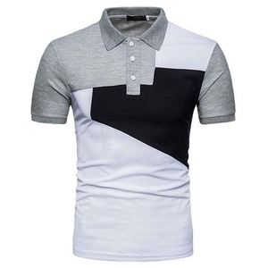 Nouveau Polo Homme Manches Courtes Décontracté Coupe Slim Couleur Unie Séchage Rapide T-shirts Polo d'Extérieur - Product Image 6