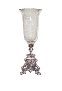Modern Luxury Glass Crystal <b>Candle</b> Stand Set Wedding <b>Candle</b> Holder Bronze Finishing Metal Handmade <b>Candle</b> Holder - Product Image 2