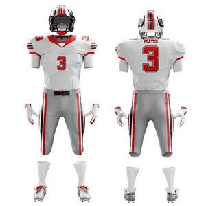High Quality Breathable Fully Sublimated American Football Uniforms Custom Durable Printed Design Custom Colors Logo Short - Product Image 6